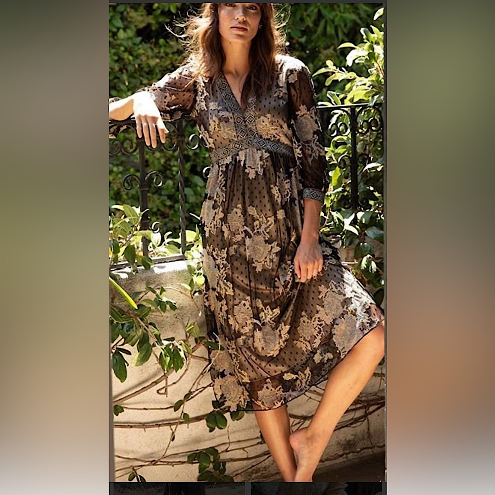 Hale Bob Midi Dress